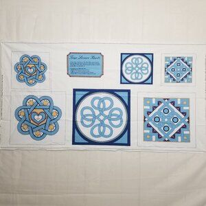 Vintage EZ International Fabrics True Lovers Knots